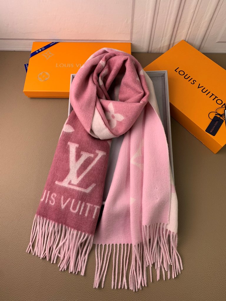 LV Cashmere Scarf-092