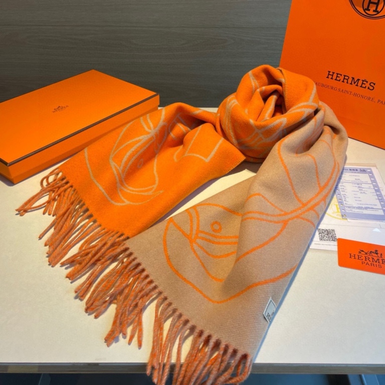 Hermes Cashmere Scarf-191