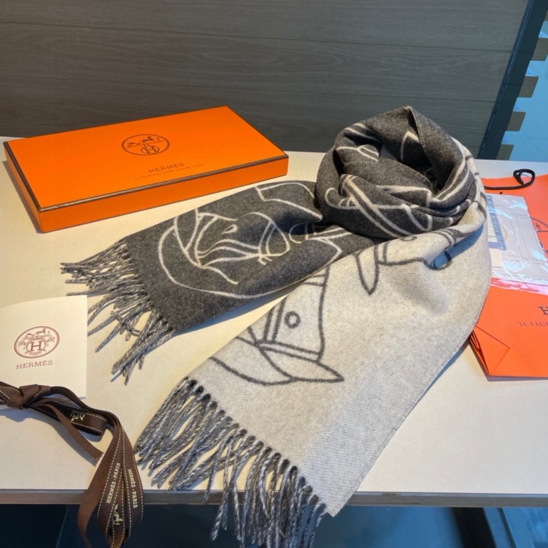 Hermes Cashmere Scarf-190