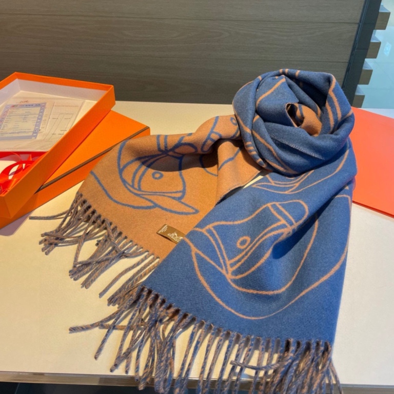Hermes Cashmere Scarf-188