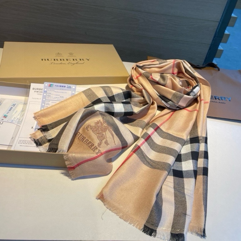 Burberry Cashmere Scarf-022