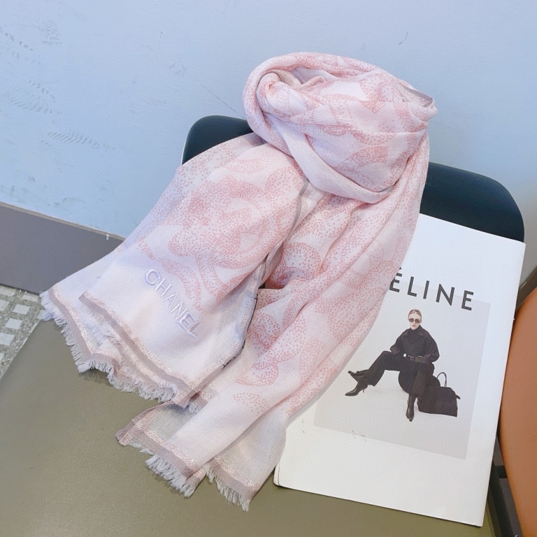 Chanel Cashmere&Silk Scarf-06