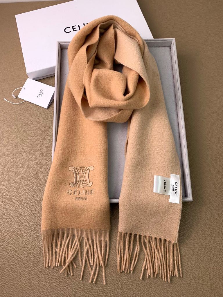 Celine Cashmere&Wool Scarf-018