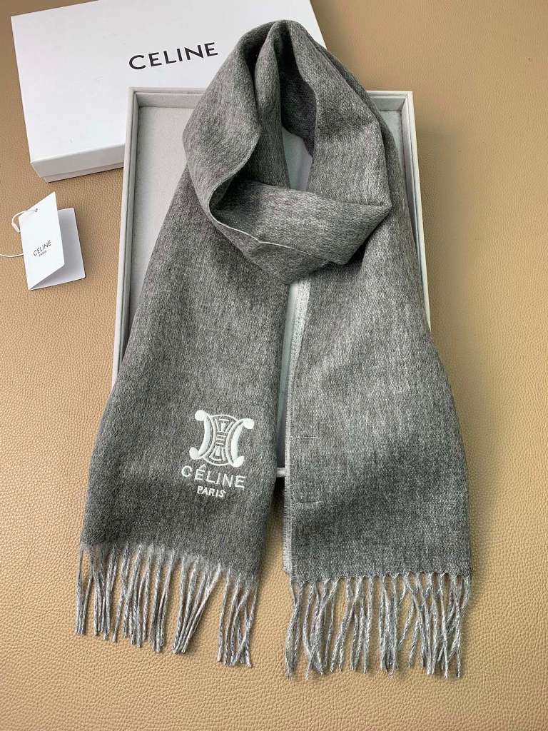 Celine Cashmere&Wool Scarf-017
