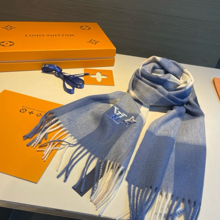 LV Cashmere Scarf-104