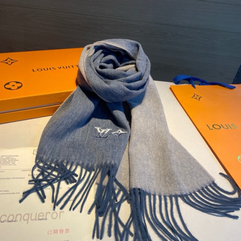 LV Cashmere Scarf-102