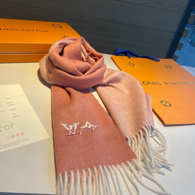 LV Cashmere Scarf-101