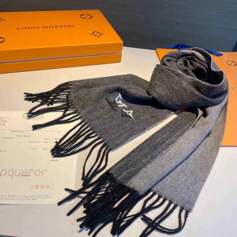 LV Cashmere Scarf-100