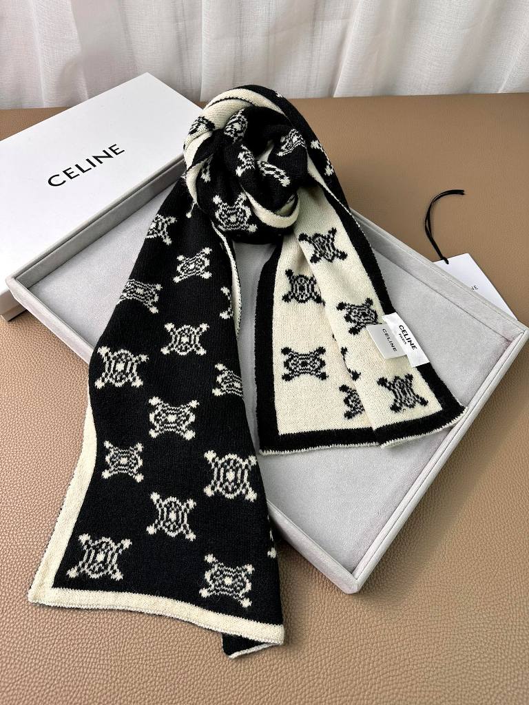 Celine Cashmere Scarf-014
