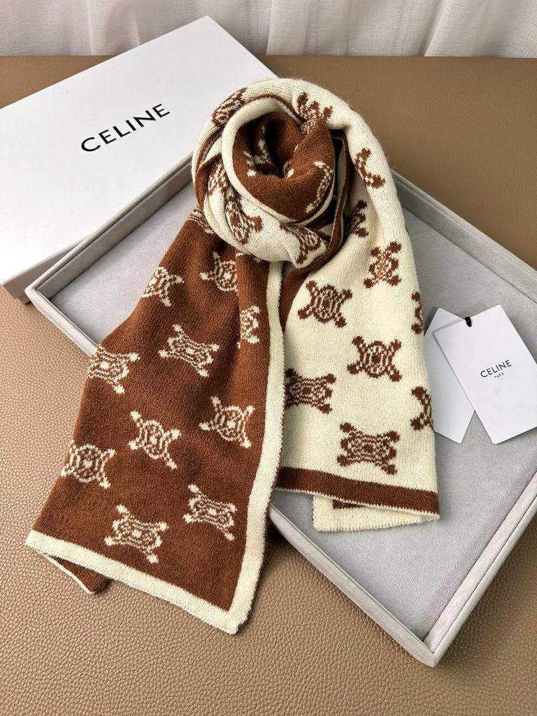Celine Cashmere Scarf-013