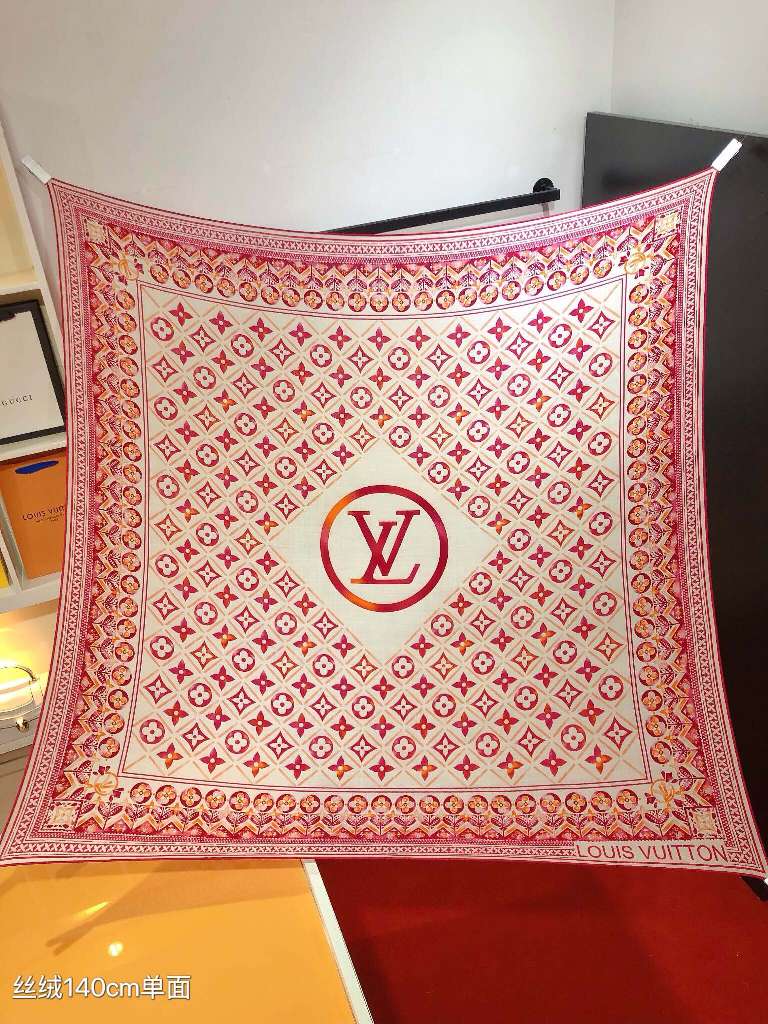 LV Cashmere&Silk Scarf-023