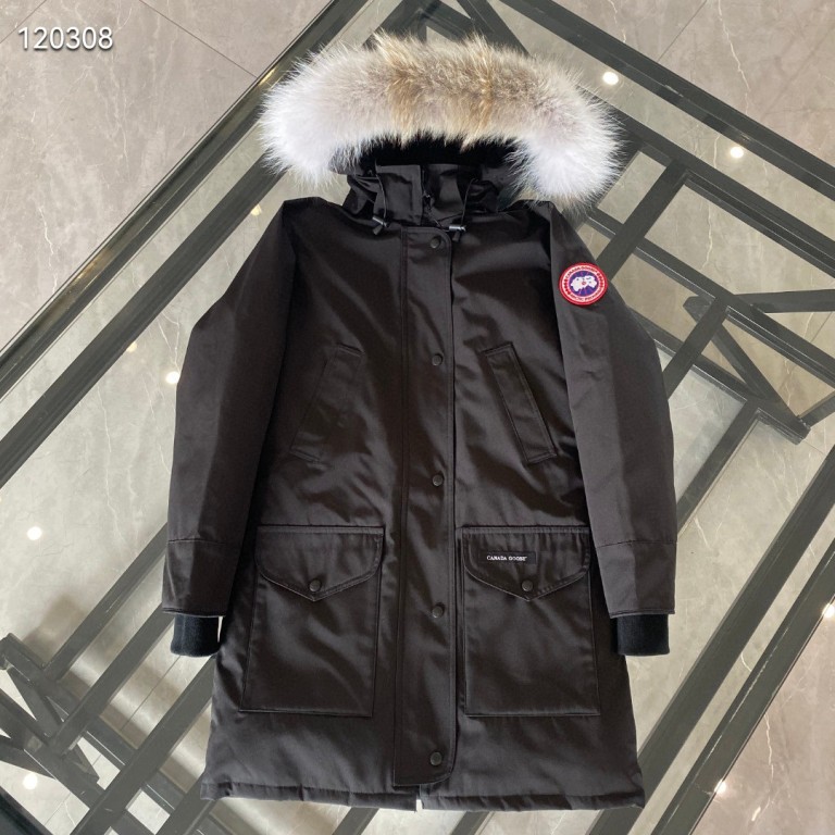 Canada Goose Mid Length Down Jacket(w)-004