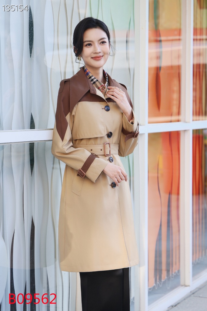 Burberry Long Trench Coat(w)-025