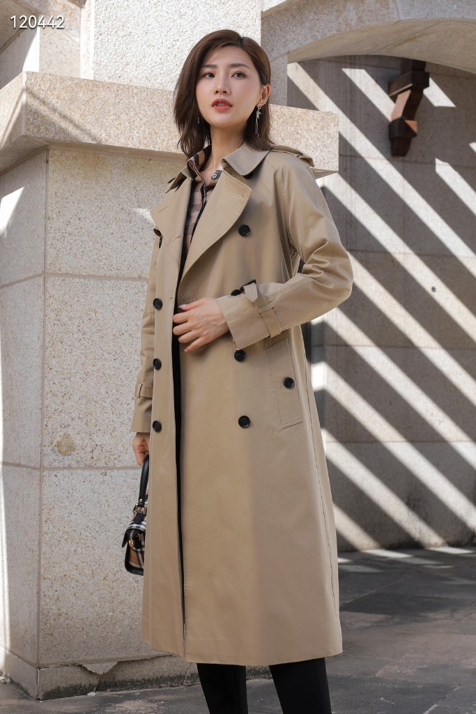Burberry Long Trench Coat(w)-054