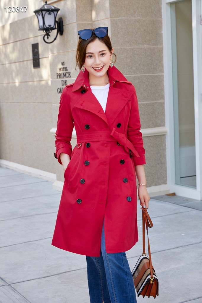 Burberry Long Trench Coat(w)-051