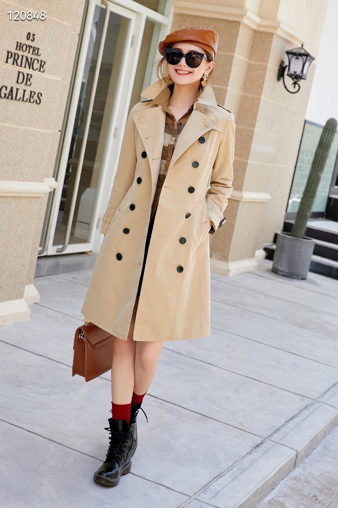 Burberry Long Trench Coat(w)-050