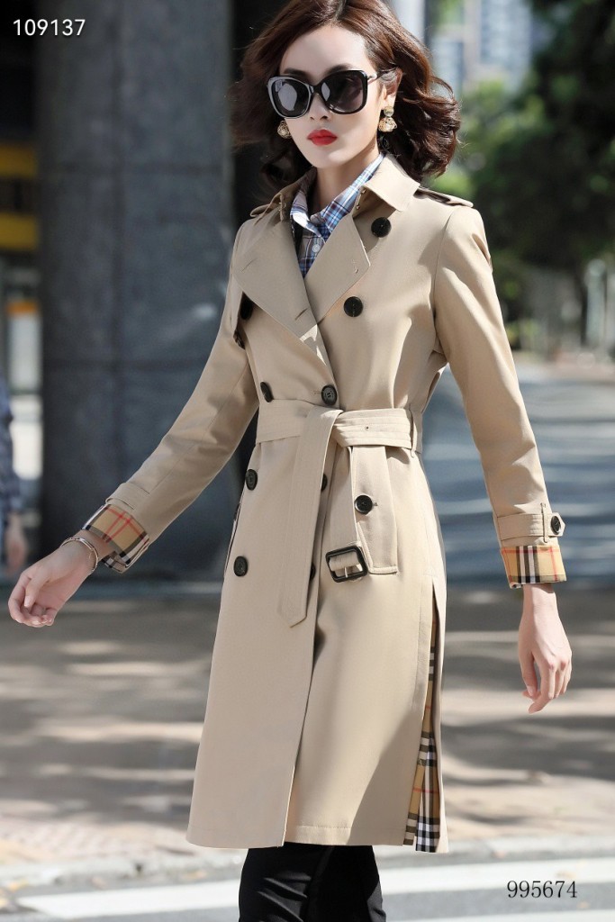 Burberry Long Trench Coat(w)-049