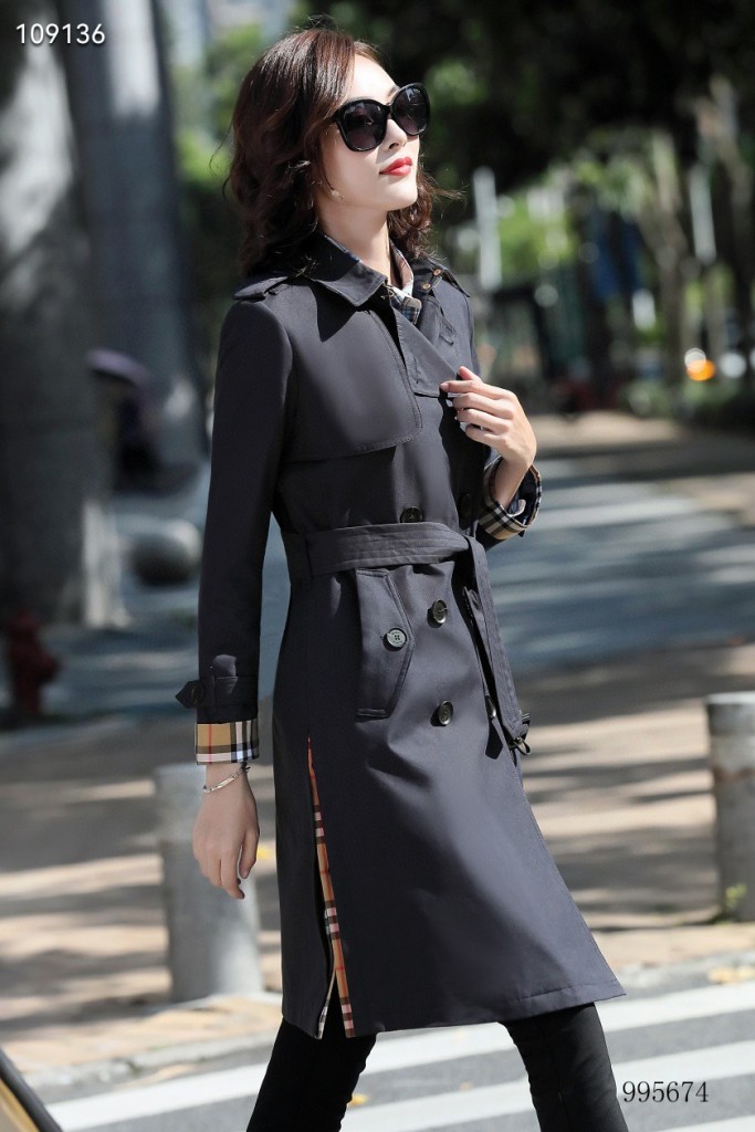 Burberry Long Trench Coat(w)-048