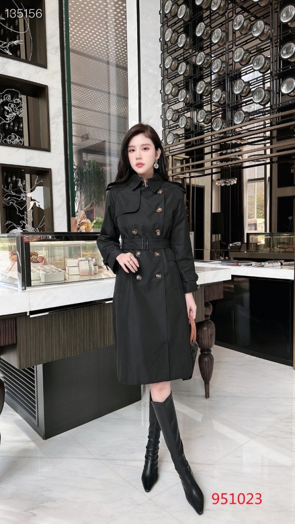 Burberry Long Trench Coat(w)-044