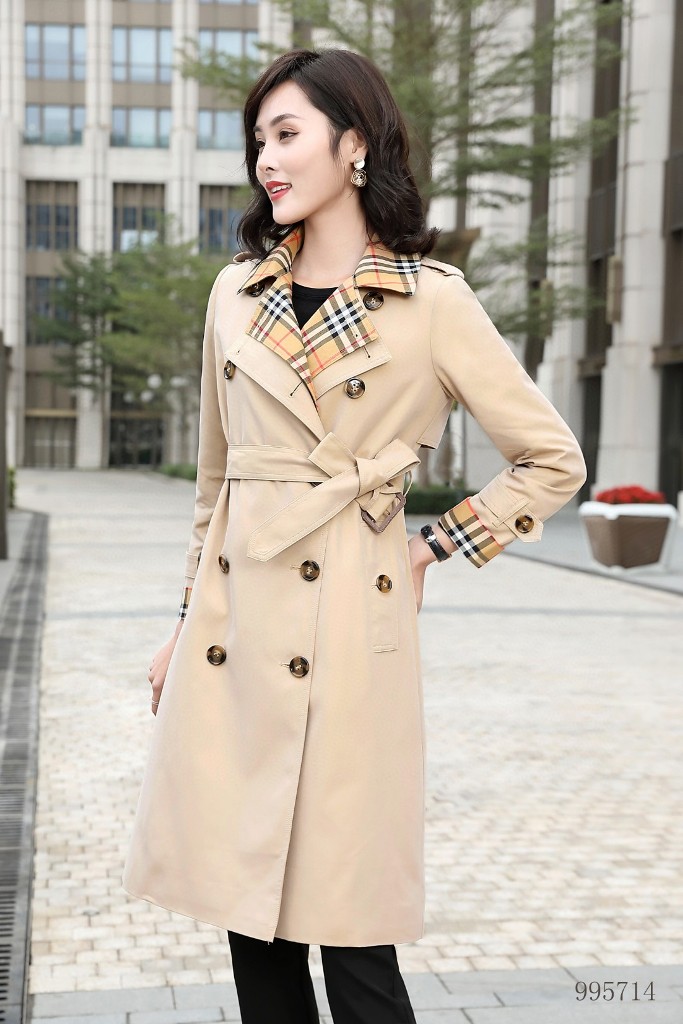 Burberry Long Trench Coat(w)-042