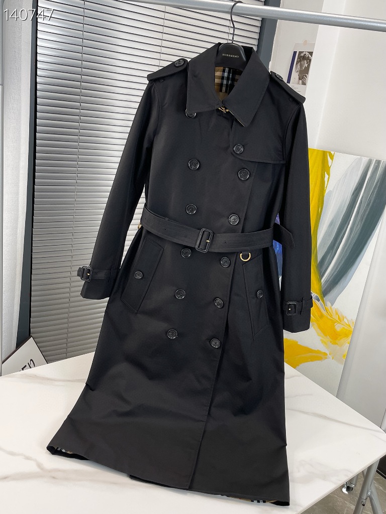Burberry Long Trench Coat(w)-062