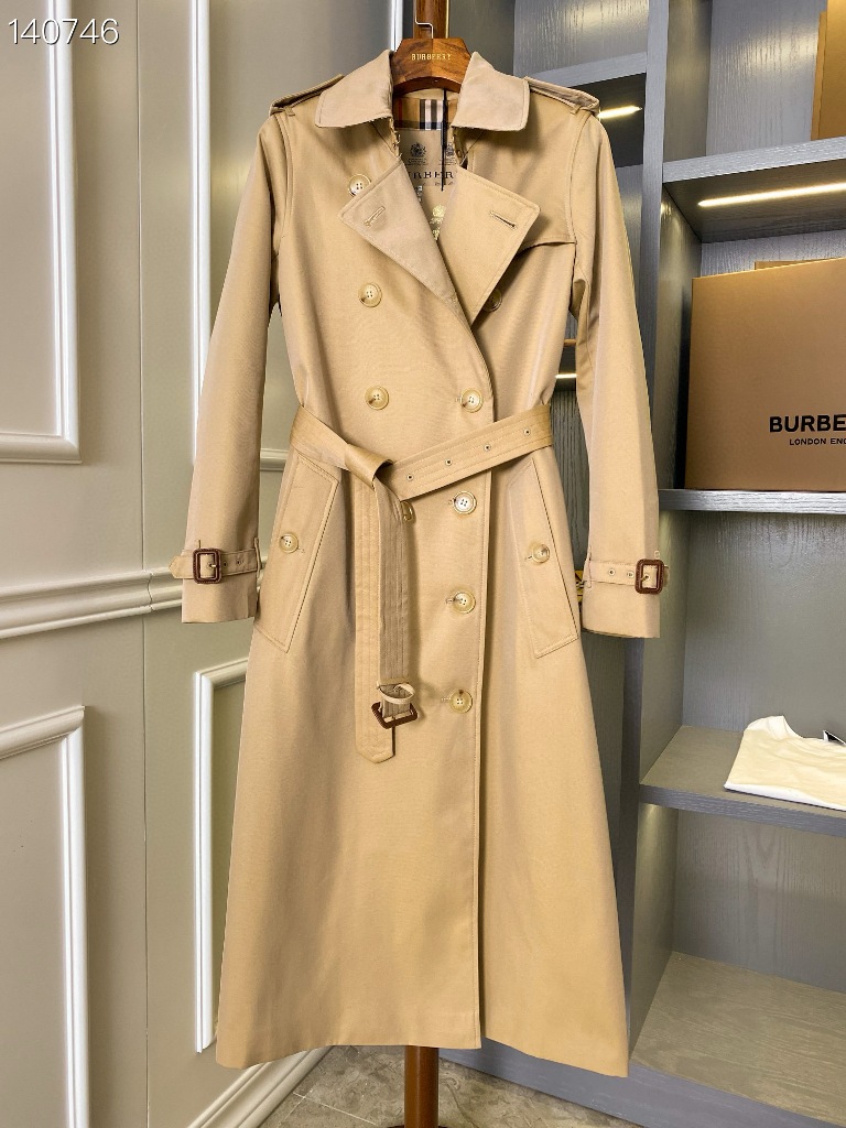 Burberry Long Trench Coat(w)-063