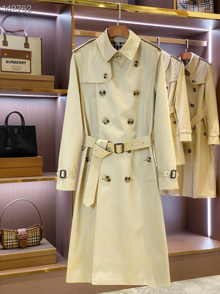 Burberry Long Trench Coat-006