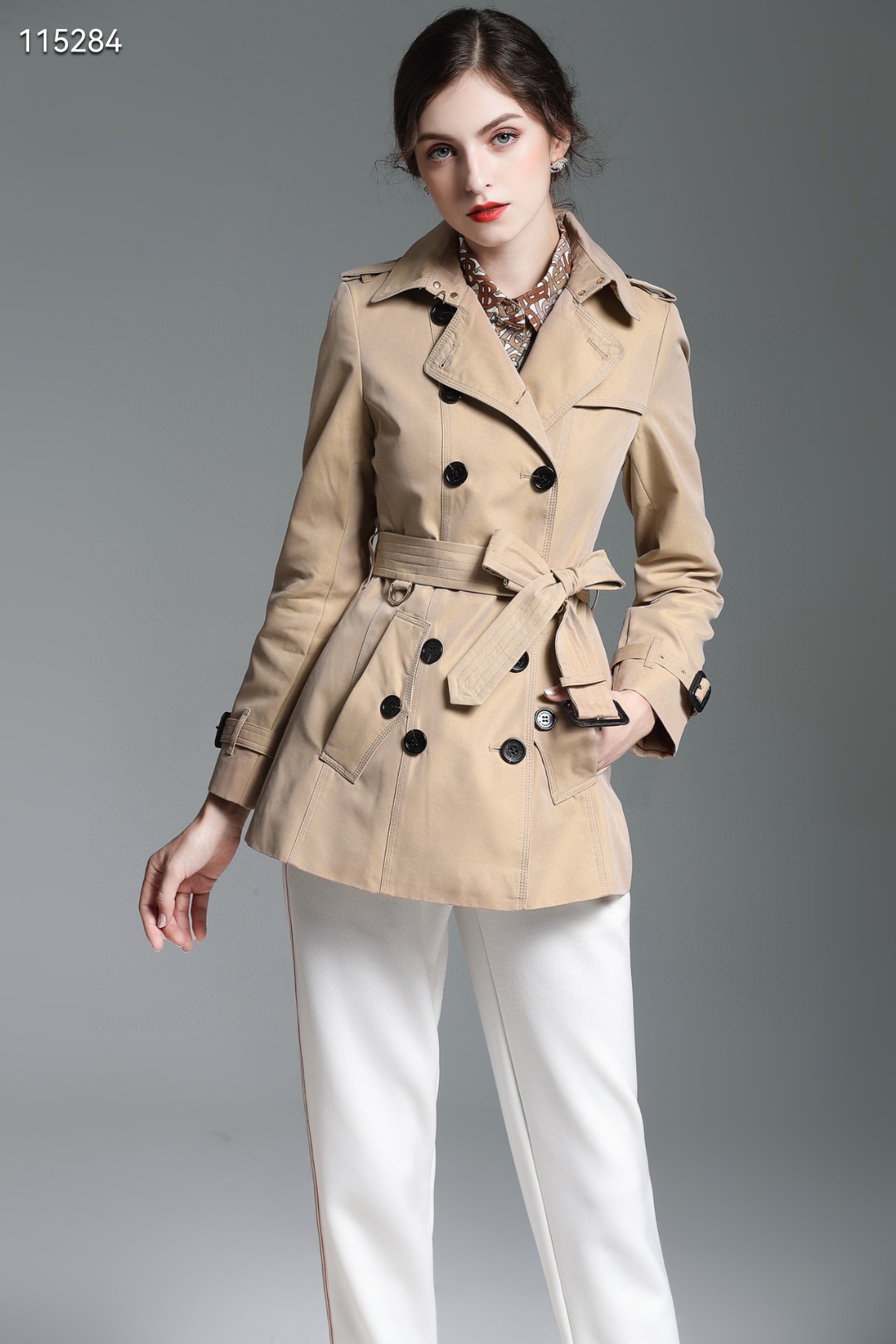 Burberry Trench Coat(w)-004