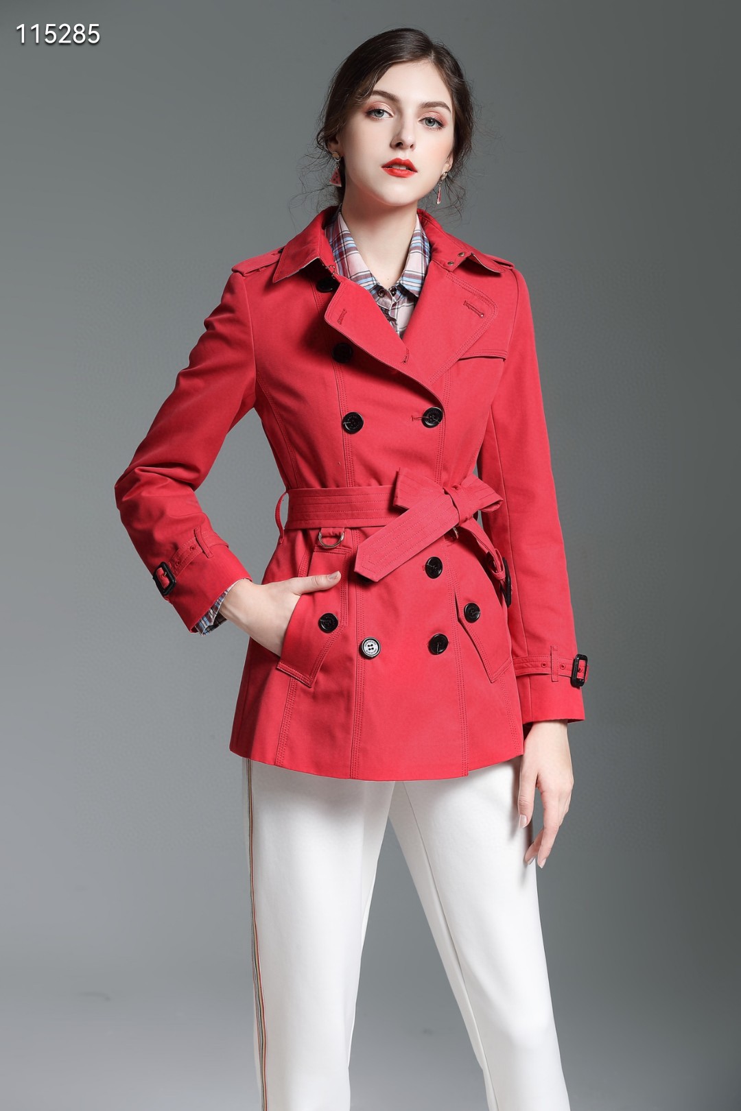 Burberry Trench Coat(w)-003