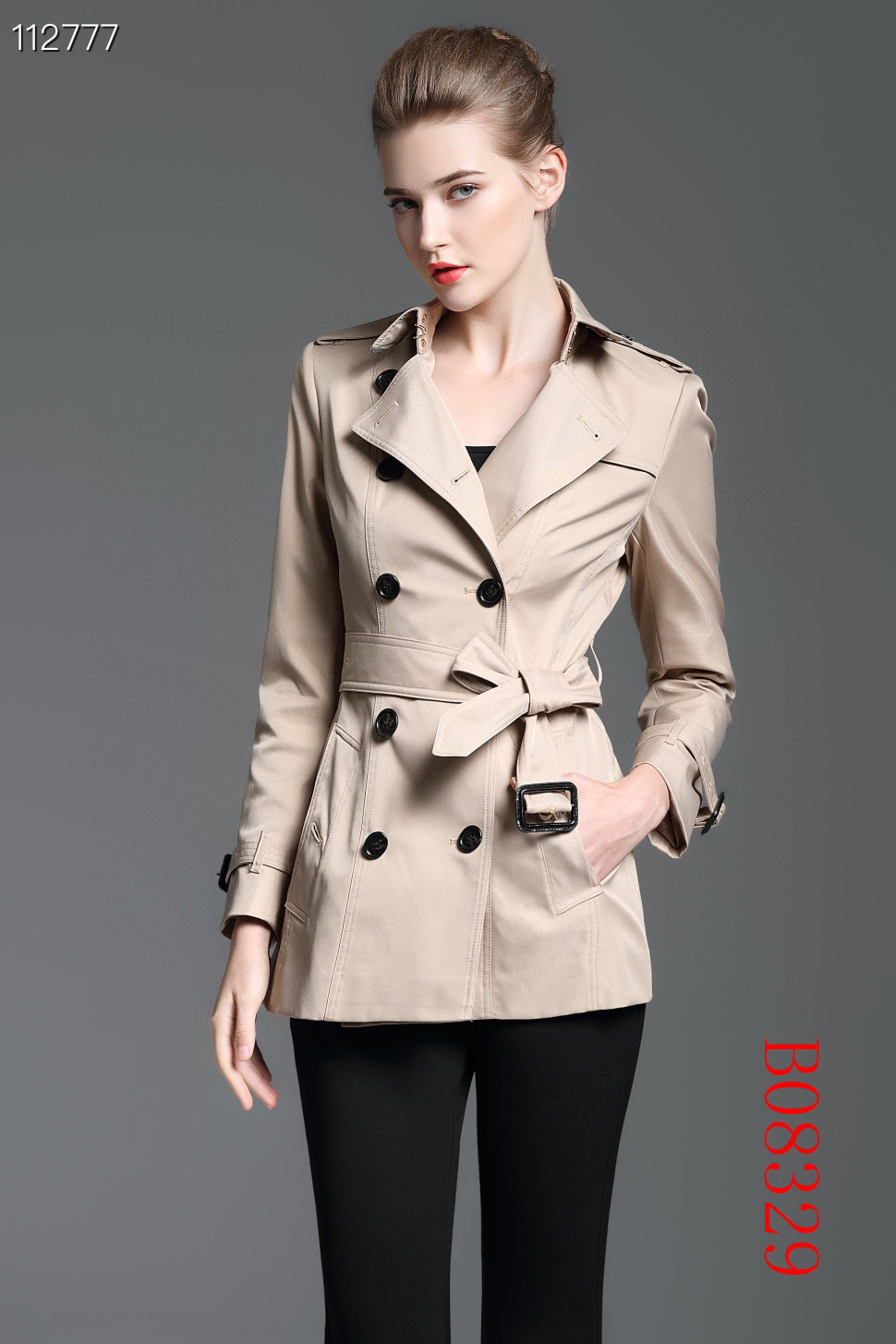 Burberry Trench Coat(w)-008
