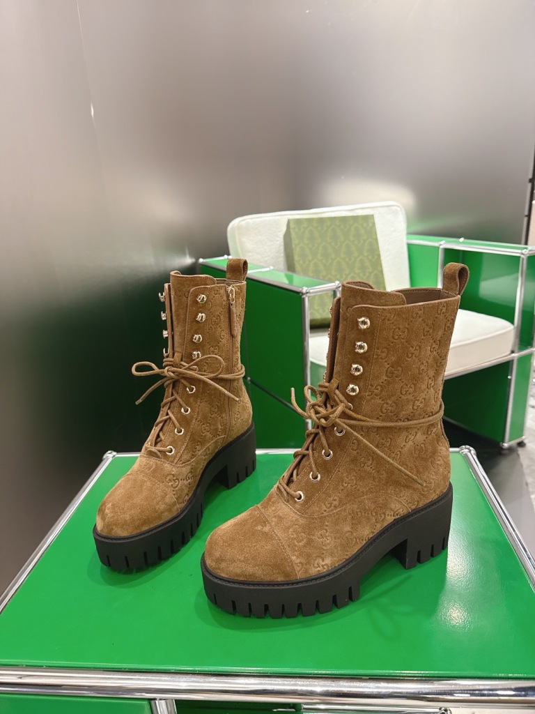 Gucci Ankle Boots(w)-010