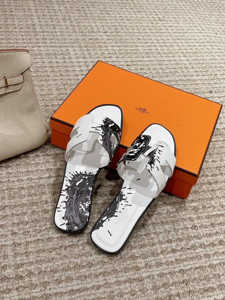 Hermes Slippers(w)-004