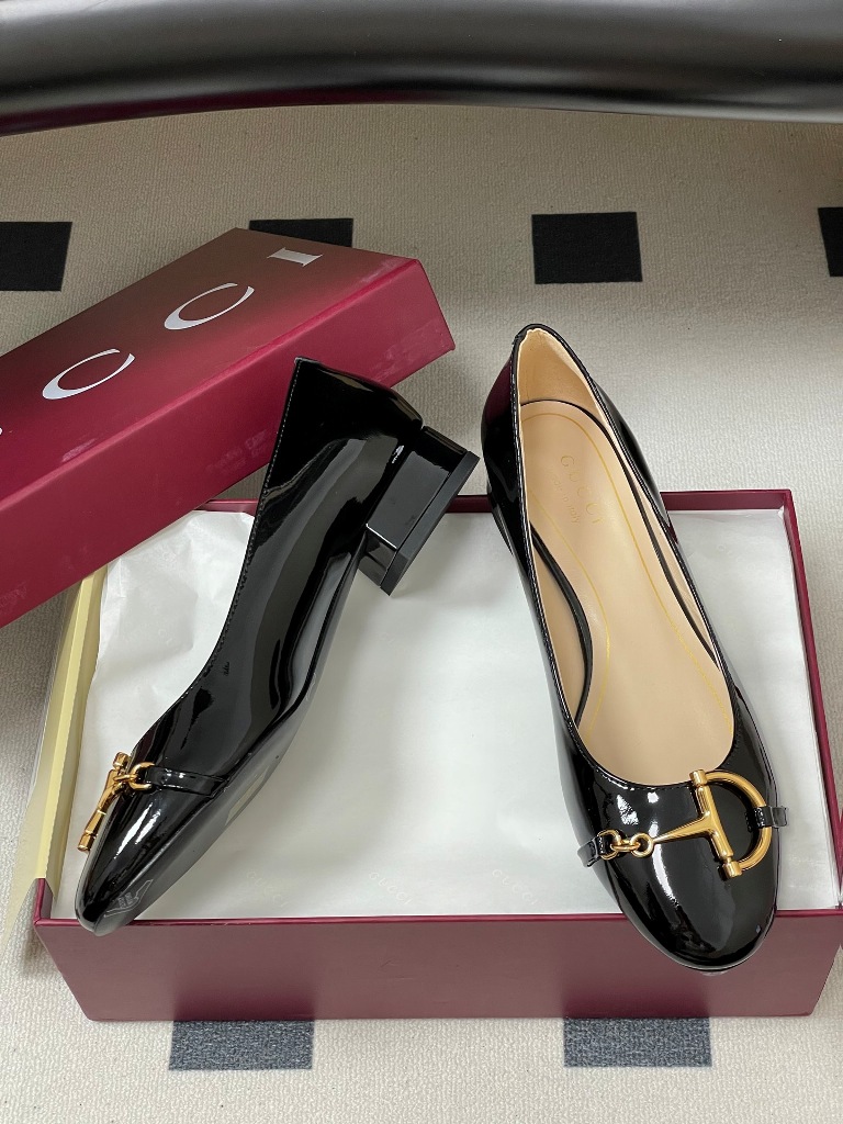 Gucci Ballerina Shoes(w)-019