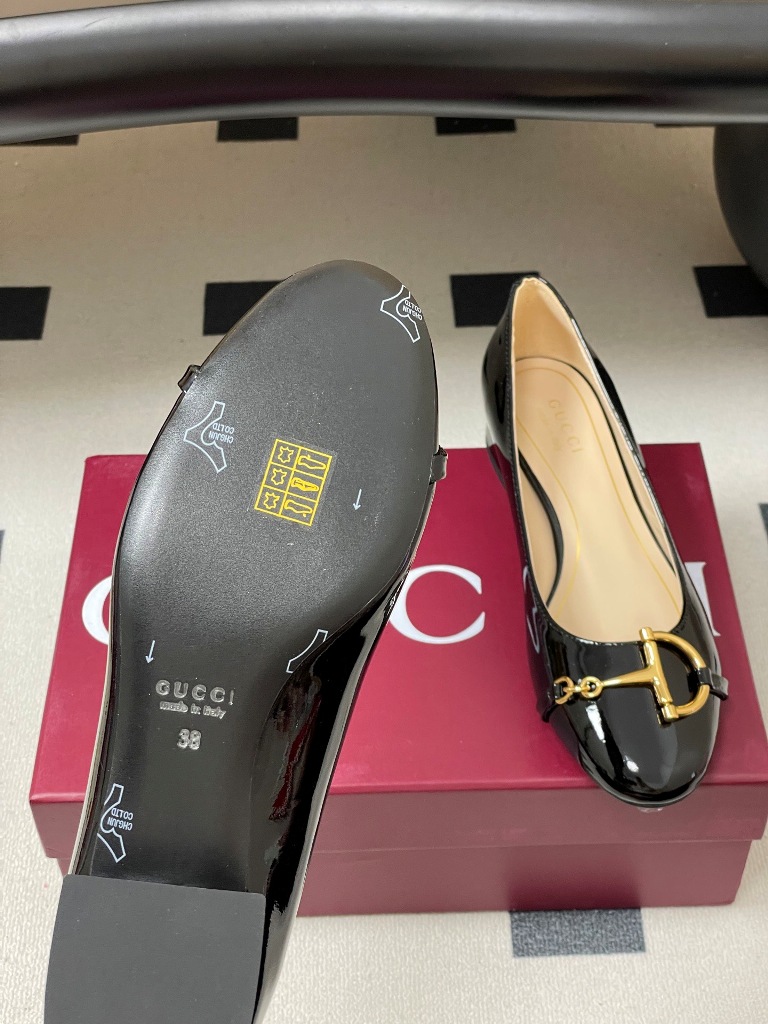 Gucci Ballerina Shoes(w)-019