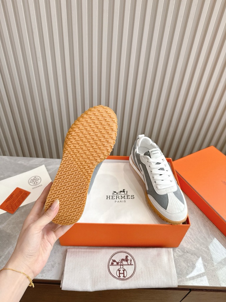 Hermes Couple Shoes-001