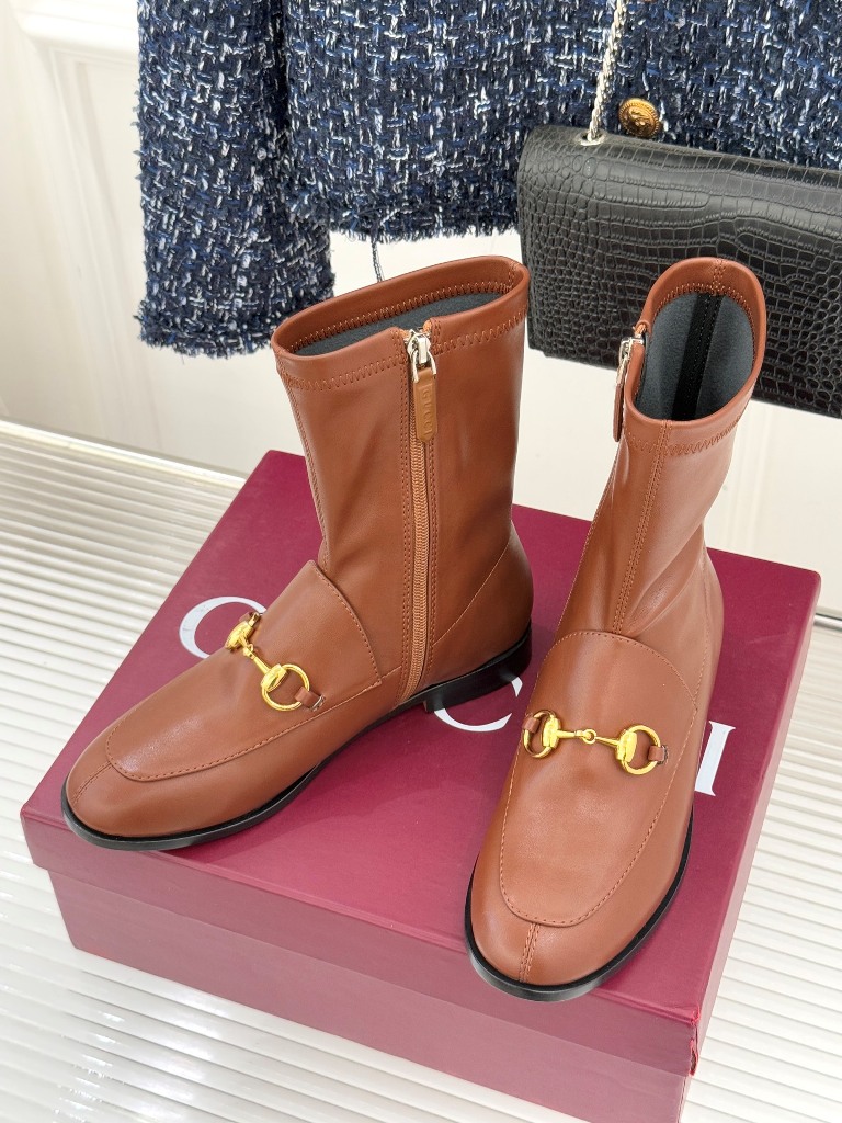Gucci Ankle Boots(w)-001