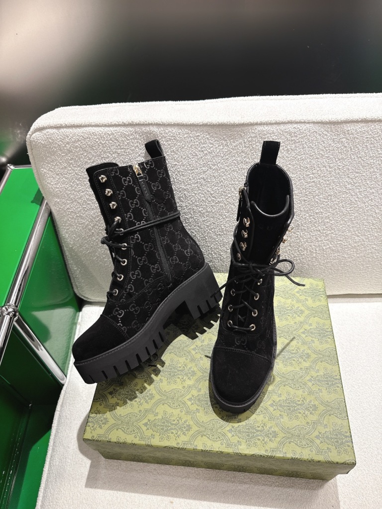 Gucci Ankle Boots(w)-008