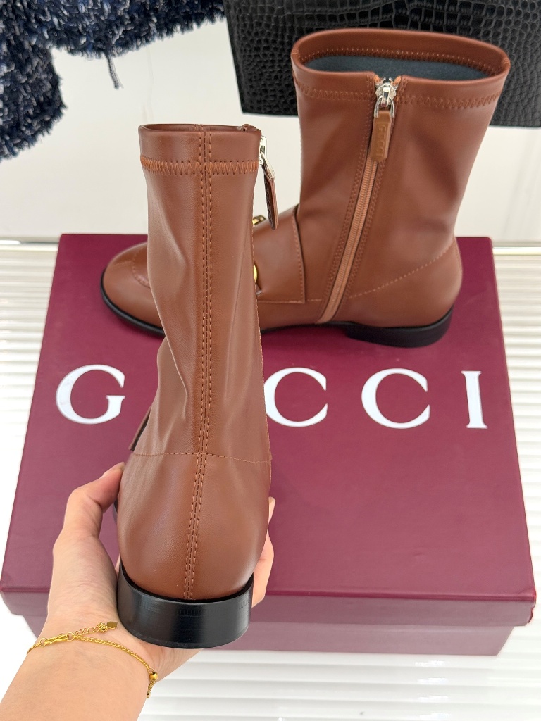 Gucci Ankle Boots(w)-001