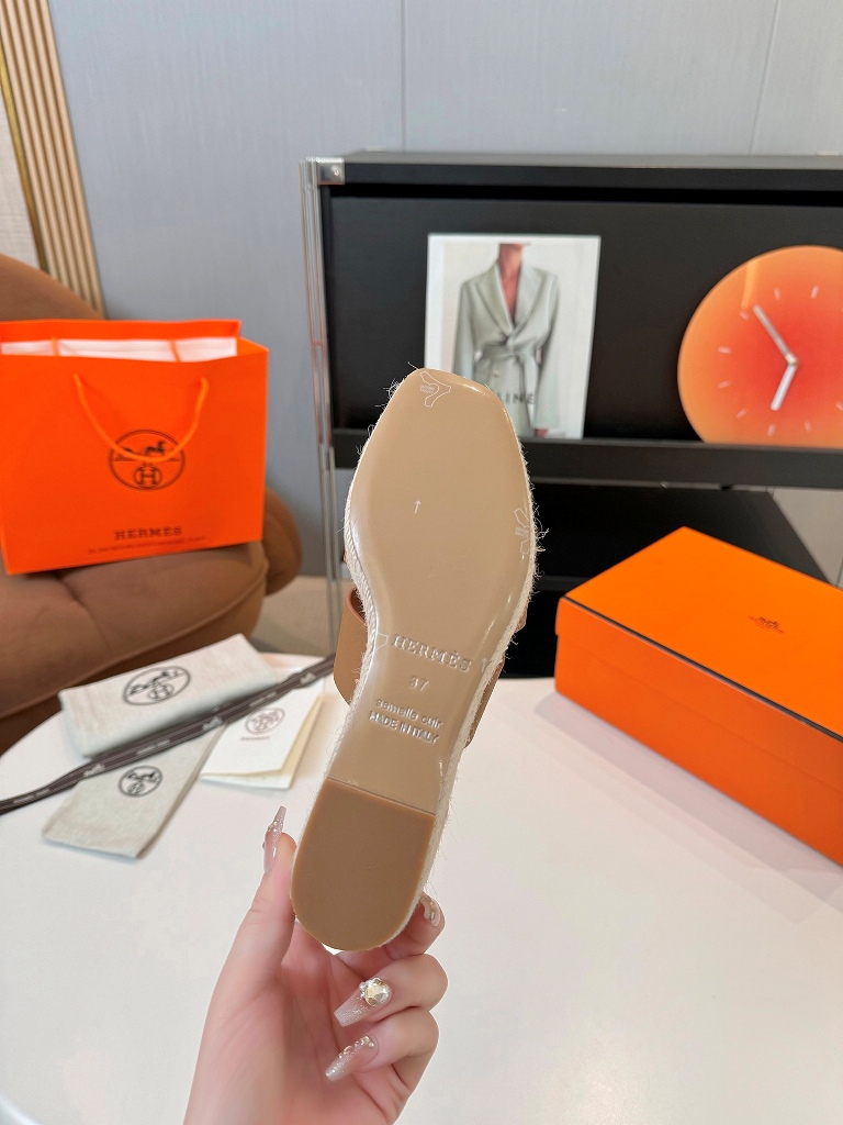 Hermes Slippers(w)-019