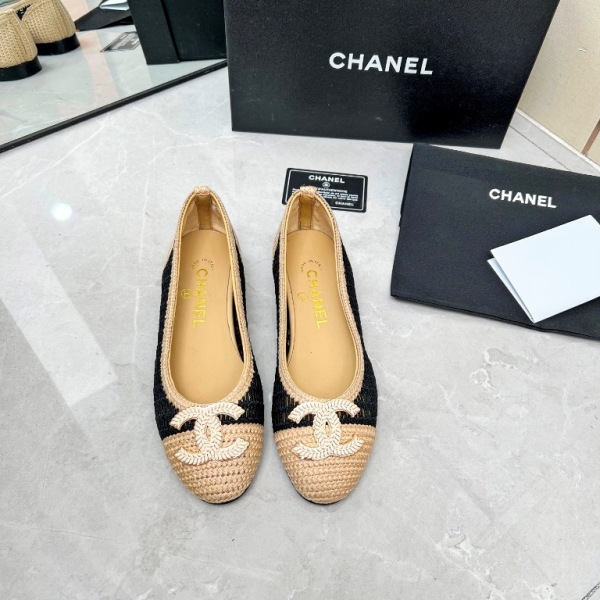 Chanel Ballerina Shoes(w)-017