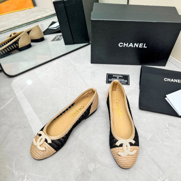 Chanel Ballerina Shoes(w)-017