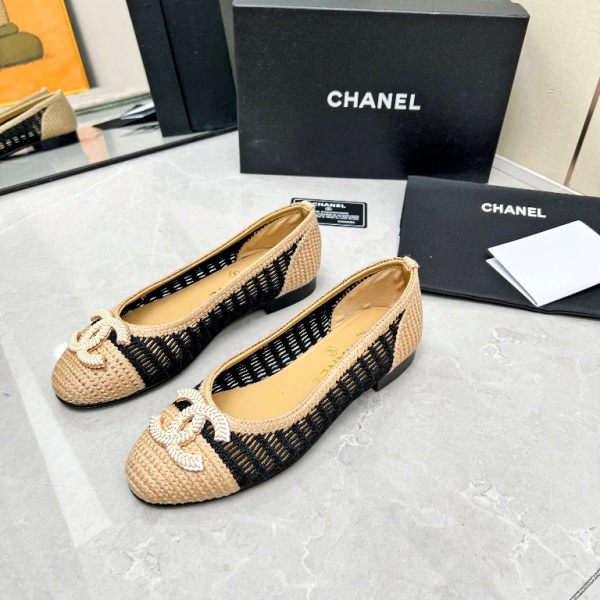 Chanel Ballerina Shoes(w)-017