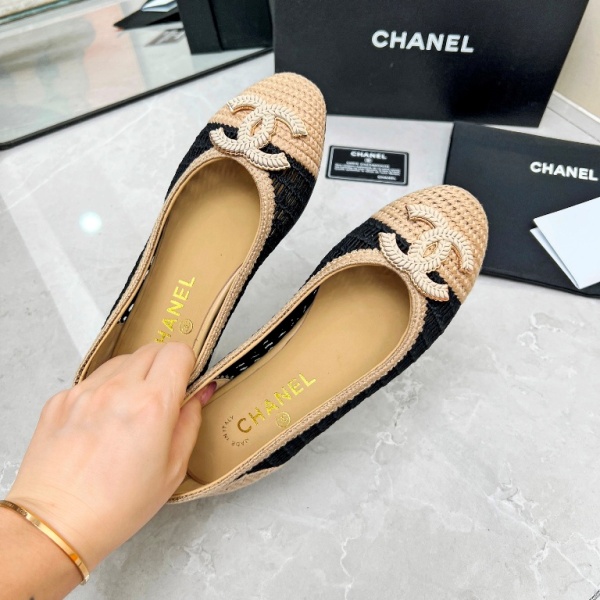 Chanel Ballerina Shoes(w)-017