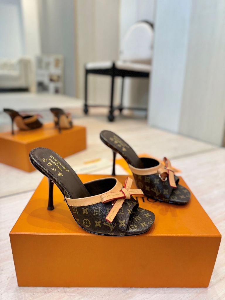 LV High Heeled Sandals(w)-010