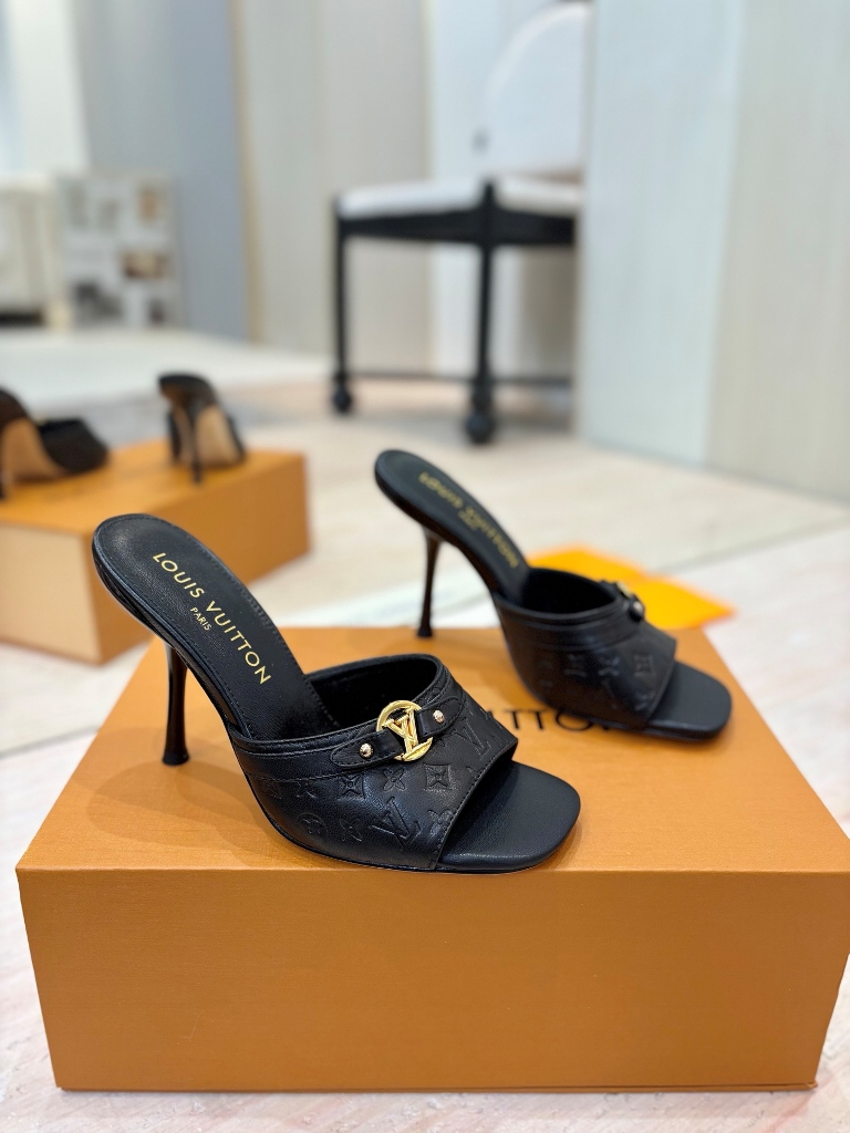 LV High Heeled Sandals(w)-020
