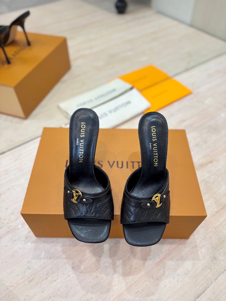 LV High Heeled Sandals(w)-020