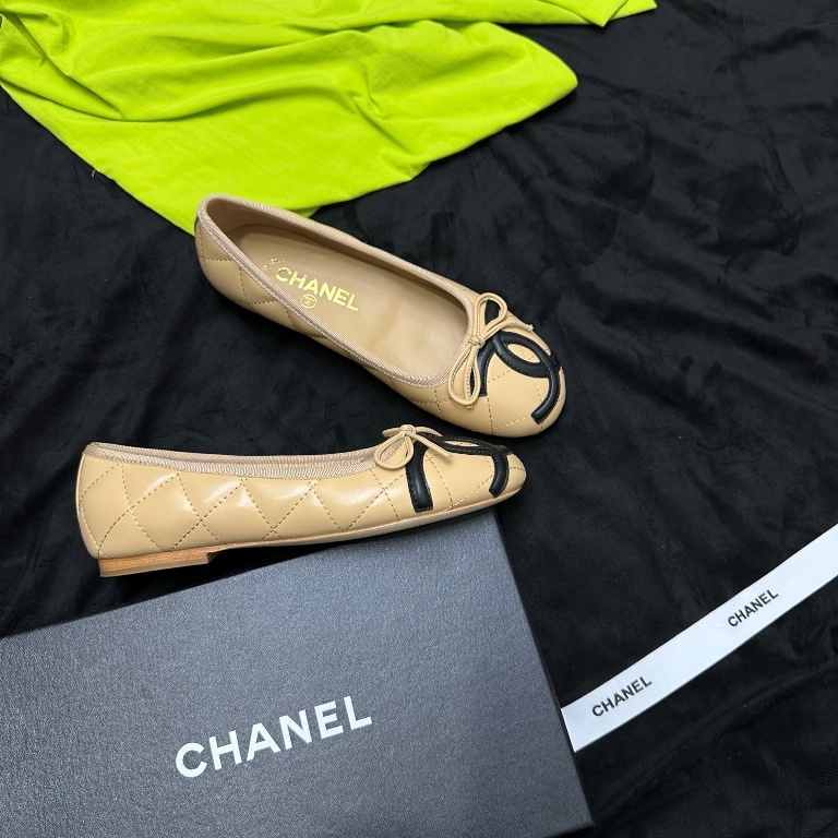 Chanel Ballet Shoes(w)-024