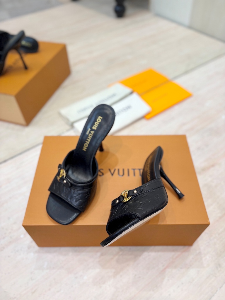 LV High Heeled Sandals(w)-020