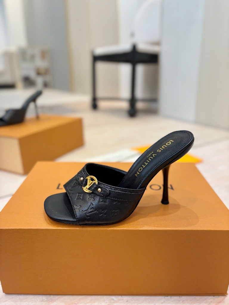 LV High Heeled Sandals(w)-020