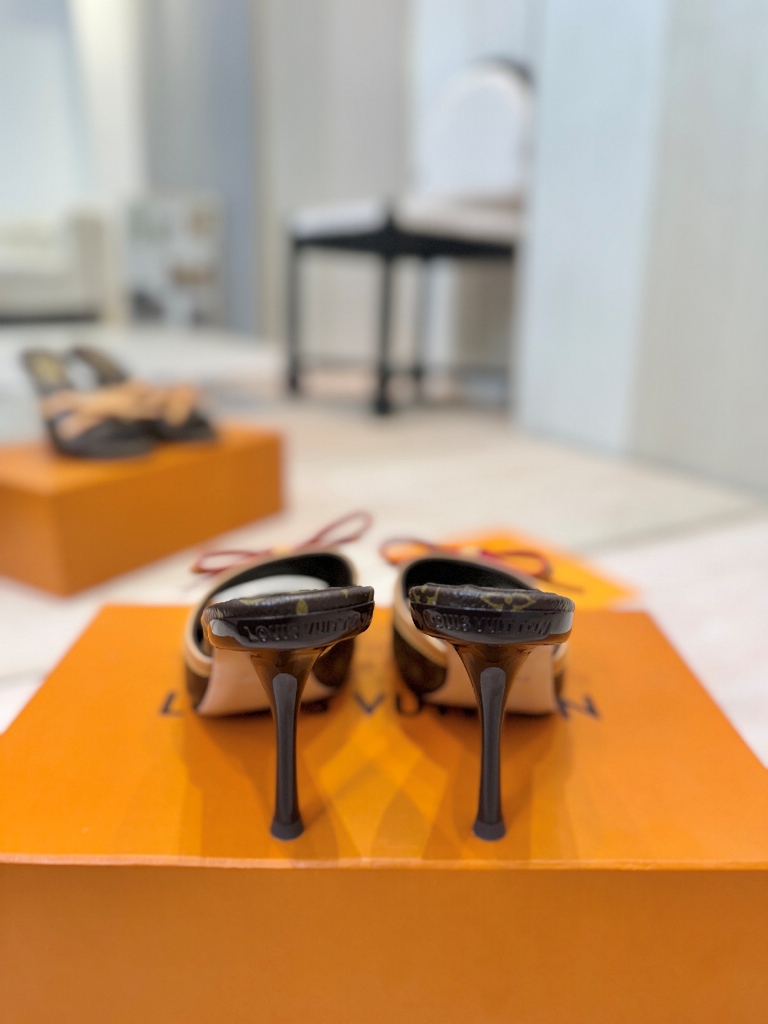 LV High Heeled Sandals(w)-010